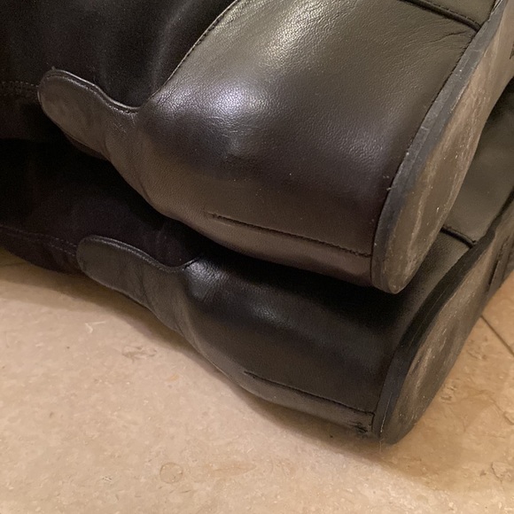 Stuart Weitzman mainline hidden wedge over knee boots - Picture 12 of 15